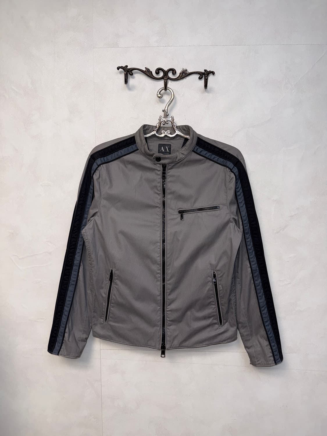 ArmaniExchange side line cotton biker jk 상품이미지1