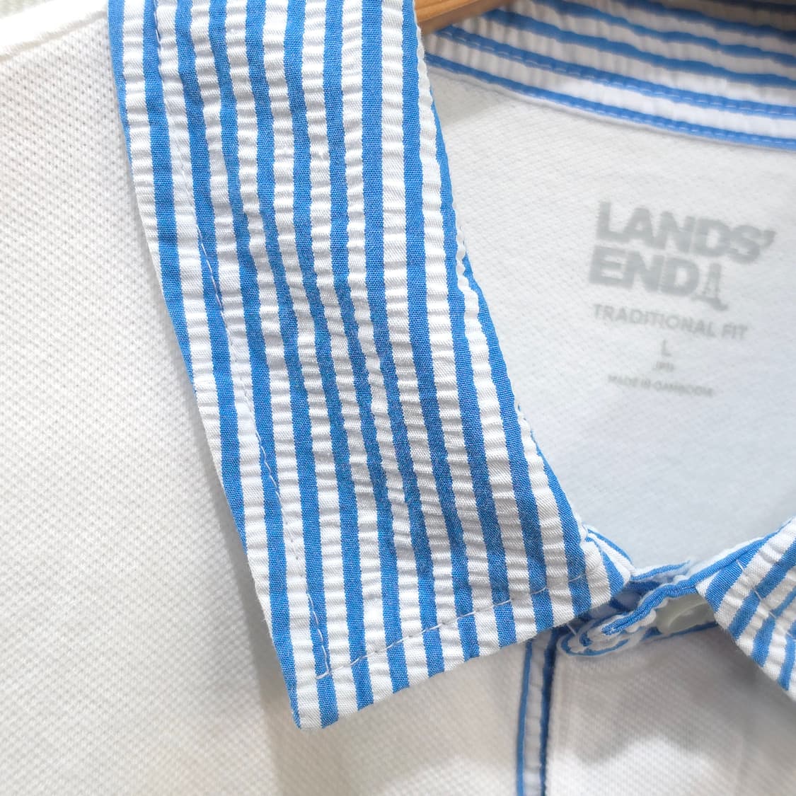 일본판 LANDS' END 판팔 카라티- L 상품이미지4