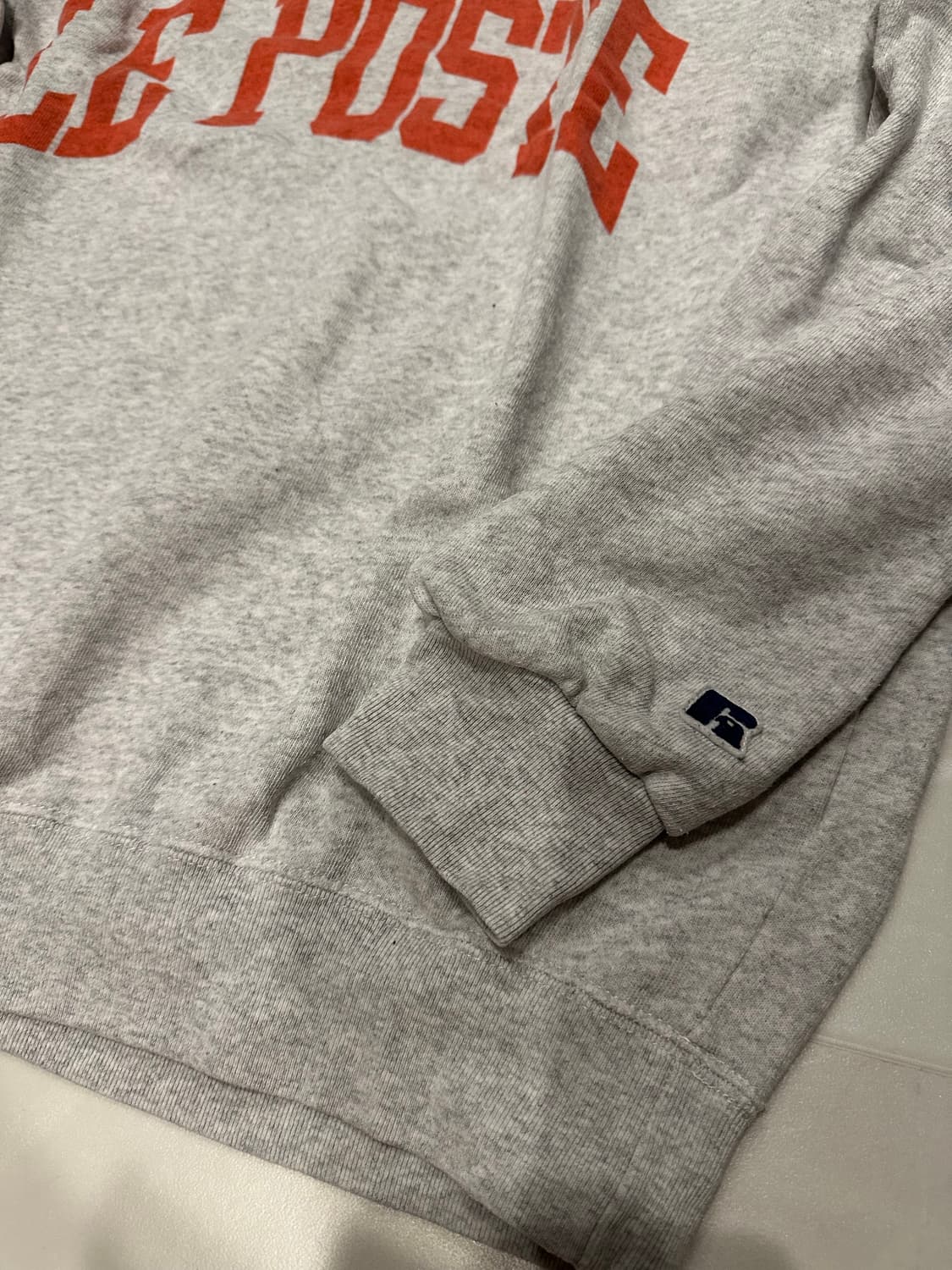 [L]러셀 어슬레틱 LE POSTE 스웻셔츠 멜란지 상품이미지3