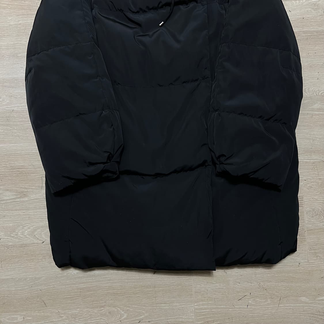 지고트 여성 프리미엄 덕다운 하이넥 롱패딩 [블랙] XS/85 상품이미지3