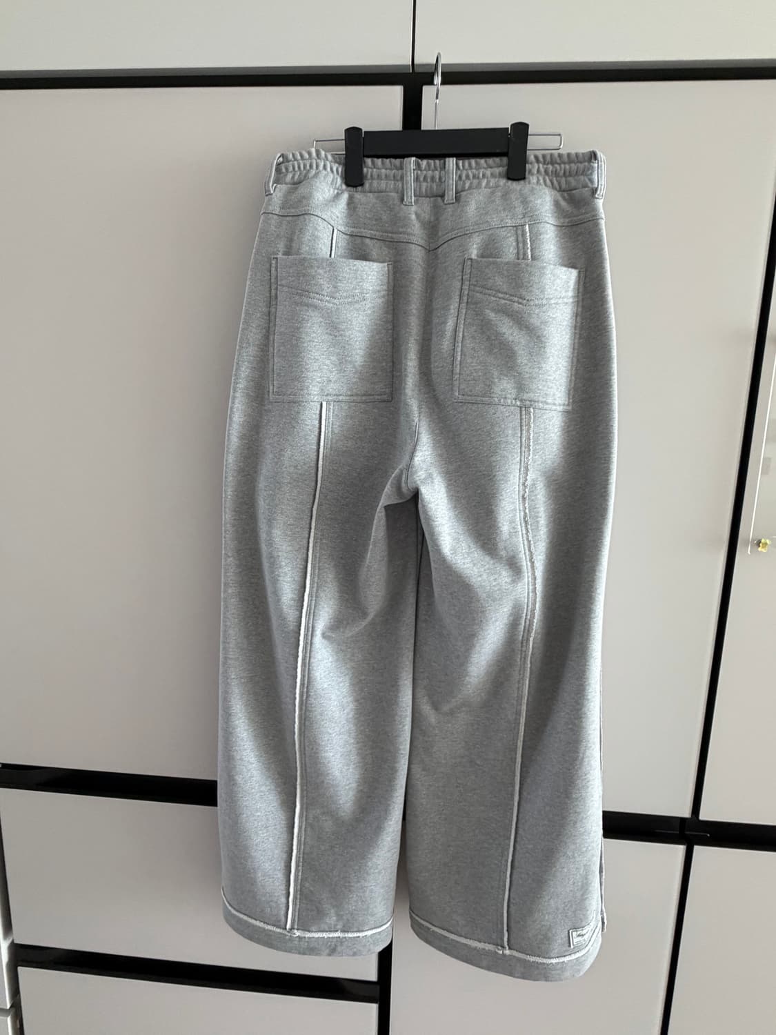 [82] 25ss 송지오옴므 샤를로 팬츠 그레이 상품이미지4