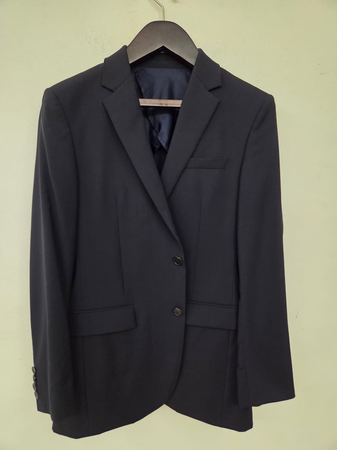 솔리드옴므 네이비 정장 자켓 48 상품이미지1