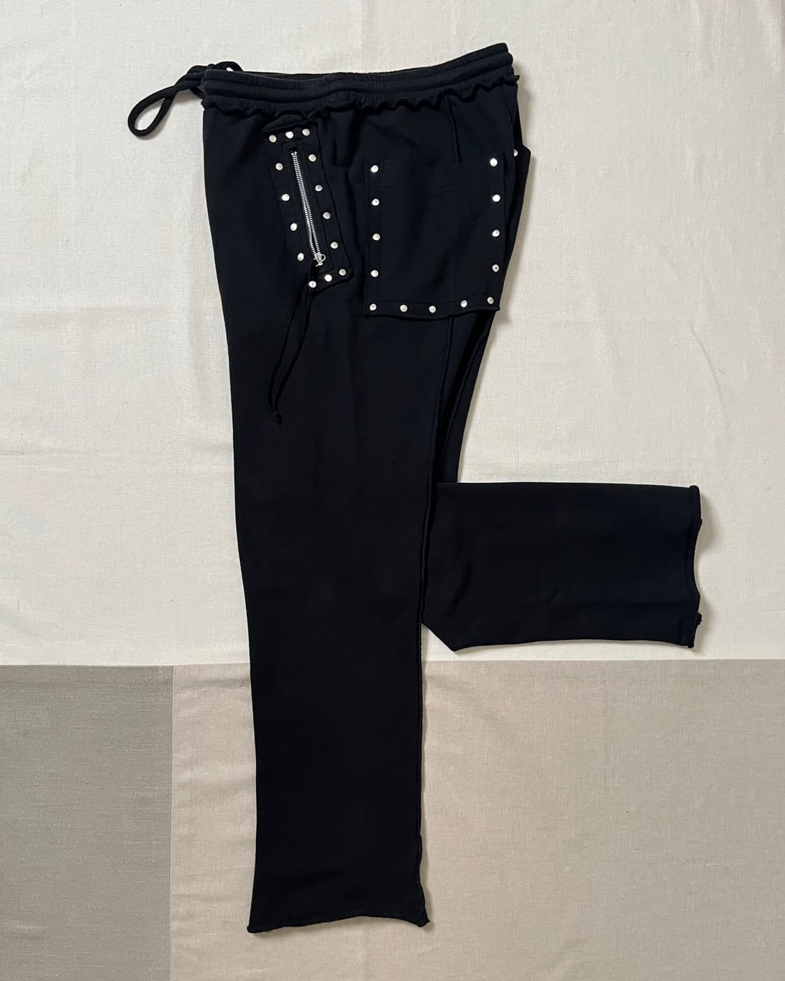 Nvrfrgt 스터드 플레어 라운지팬츠 네버포겟 트랙팬츠 상품이미지1