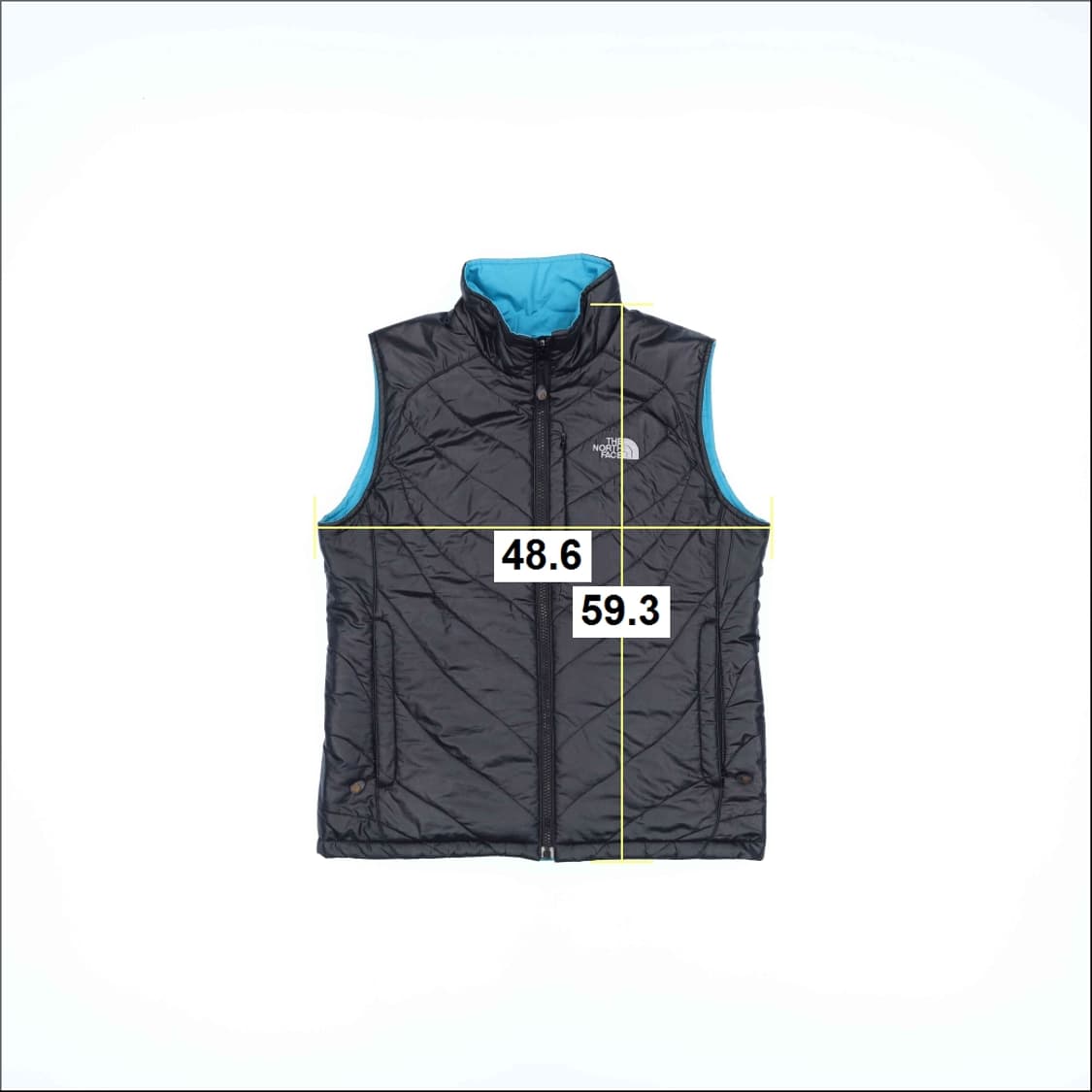 M 노스페이스 리버시블 경량 패딩 조끼 N7186 상품이미지8