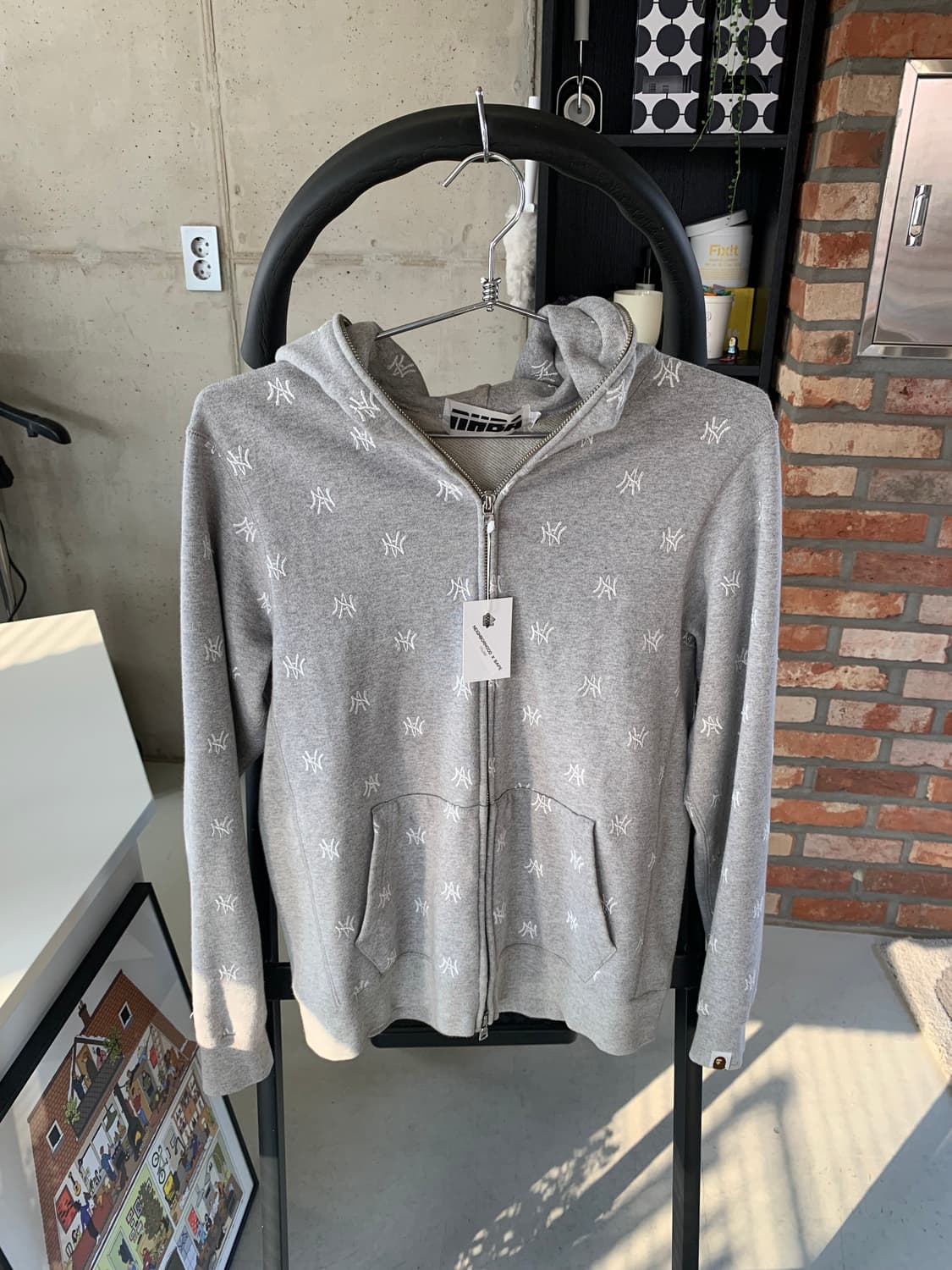 네이버후드 x 베이프 후드집업 상품이미지1