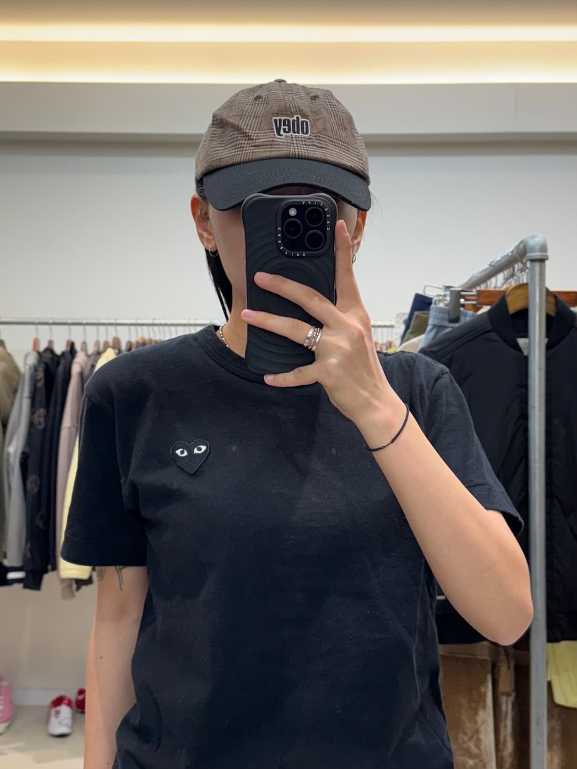 오베이 데이턴 6패널 체크 볼캡 상품이미지6