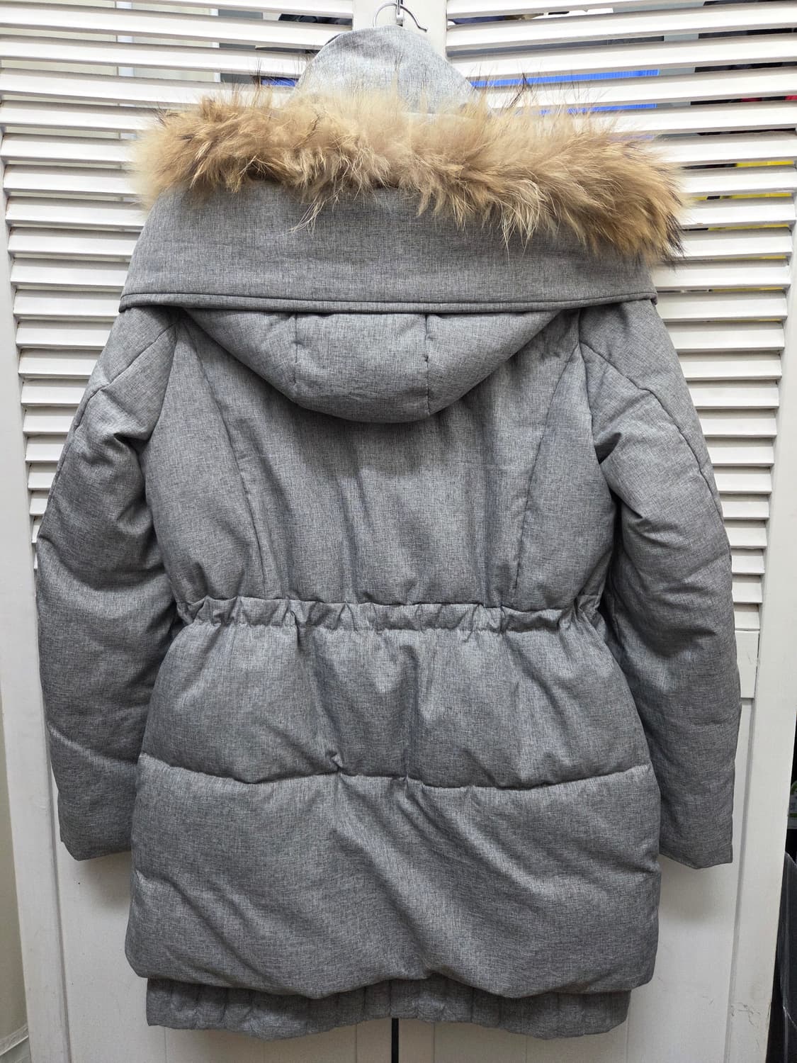 비지트인뉴욕 라쿤퍼 덕다운 패딩 상품이미지7