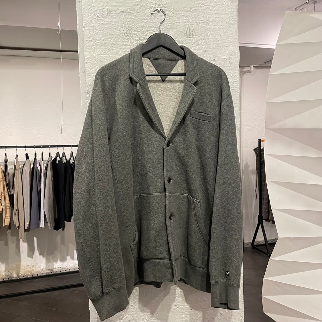 언더커버 21aw 코튼 오버사이즈 블레이저 상품이미지1