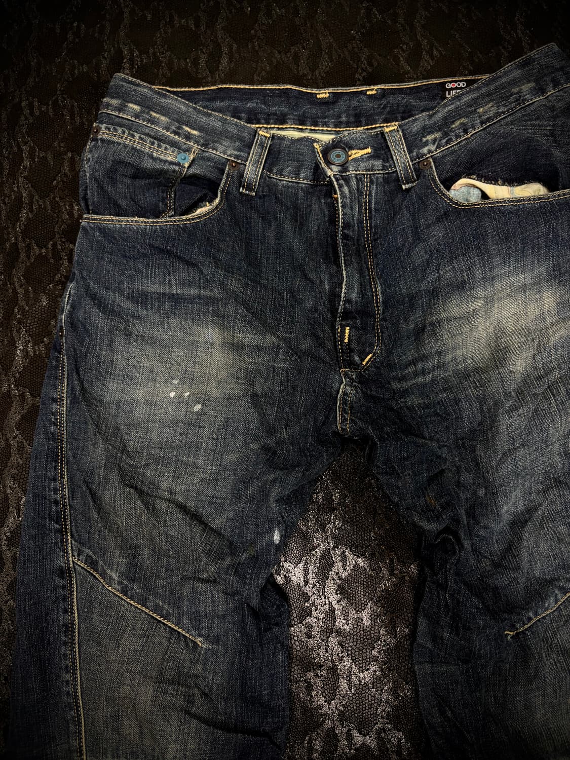 “BOBSON” Y2K Curve Pants 상품이미지3
