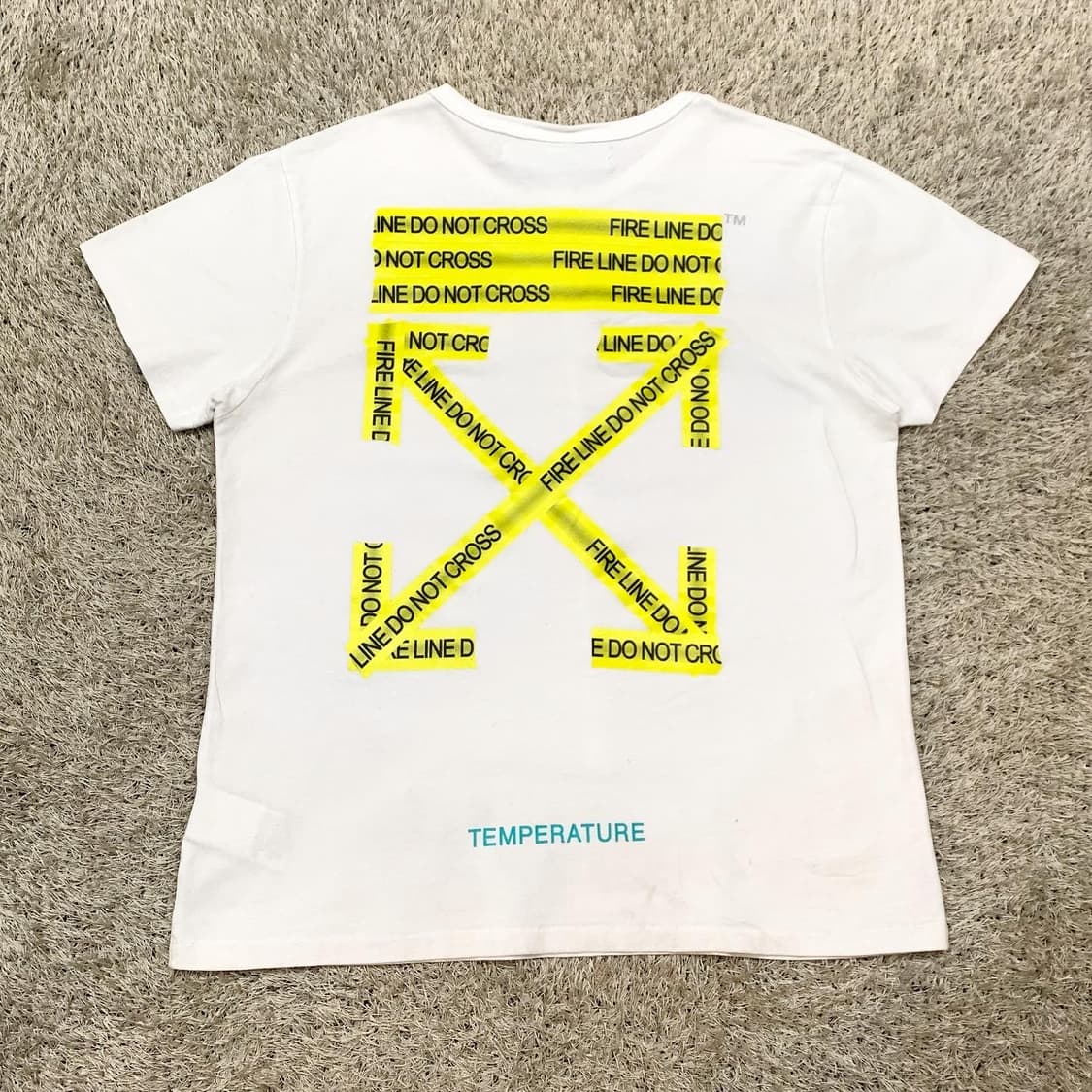 18ss 오프화이트 에로우 반팔티 상품이미지3