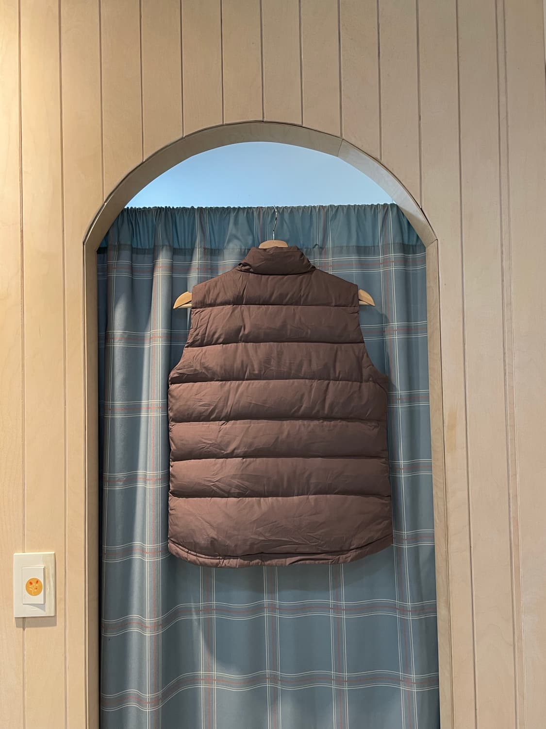 아메리칸이글 다운패딩조끼 브라운컬러 상품이미지9