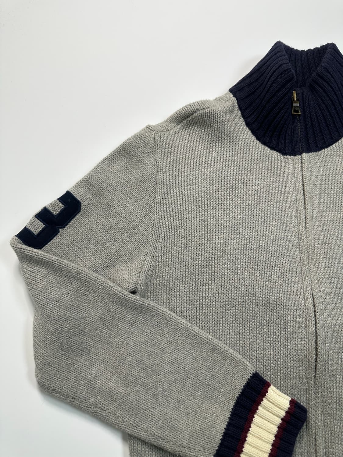 폴로 빅포니 그레이 집업 상품이미지2