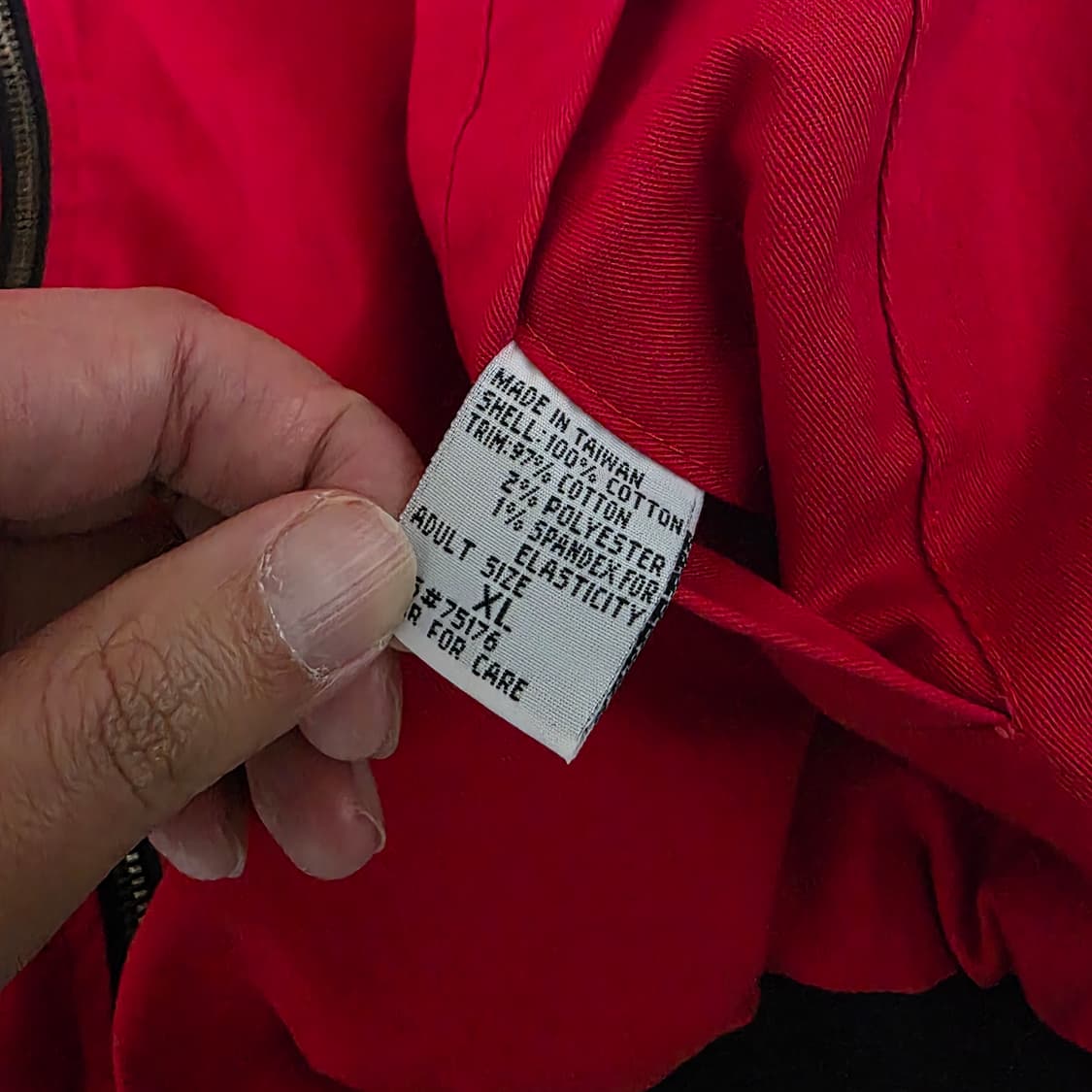 [XL] 90s 빈티지 말보로 리버시블 봄버 자켓 블랙/레드 암스팟 상품이미지9