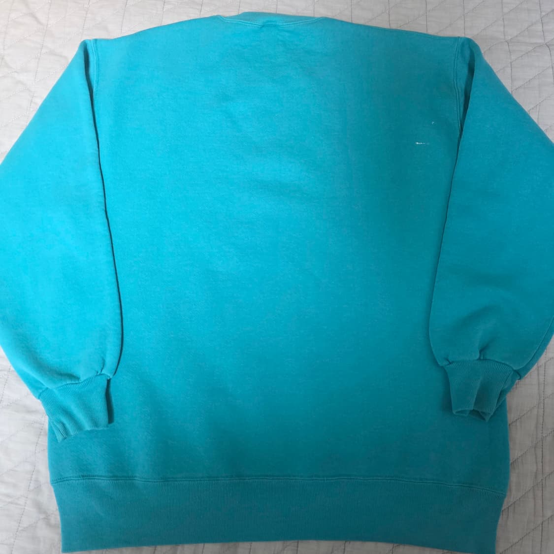 [XXL] 90s 러셀 애슬레틱 스웻 틸그린 틸블루 트래쉬드 상품이미지5