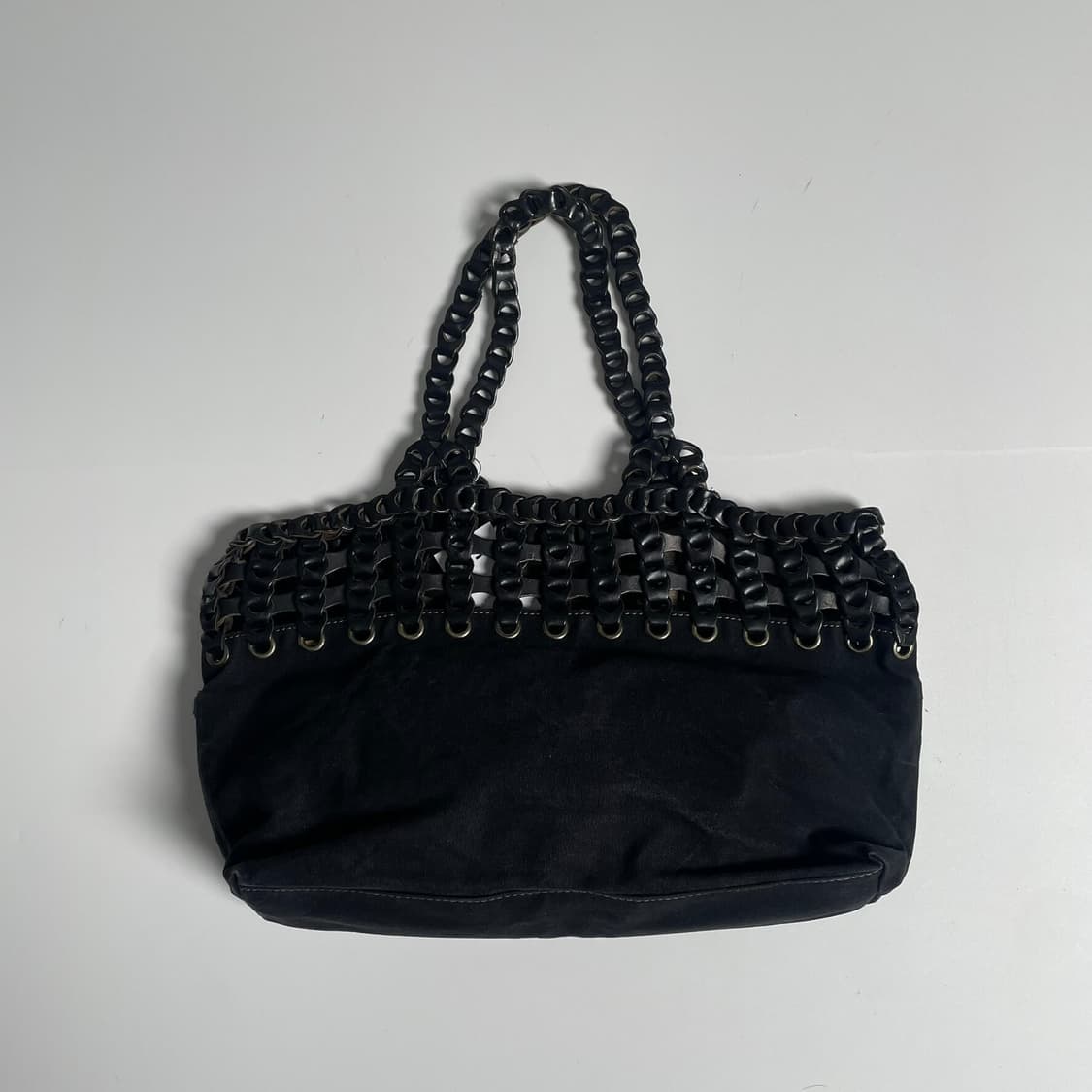 Bardot rose 레더 링 핸들백 상품이미지5