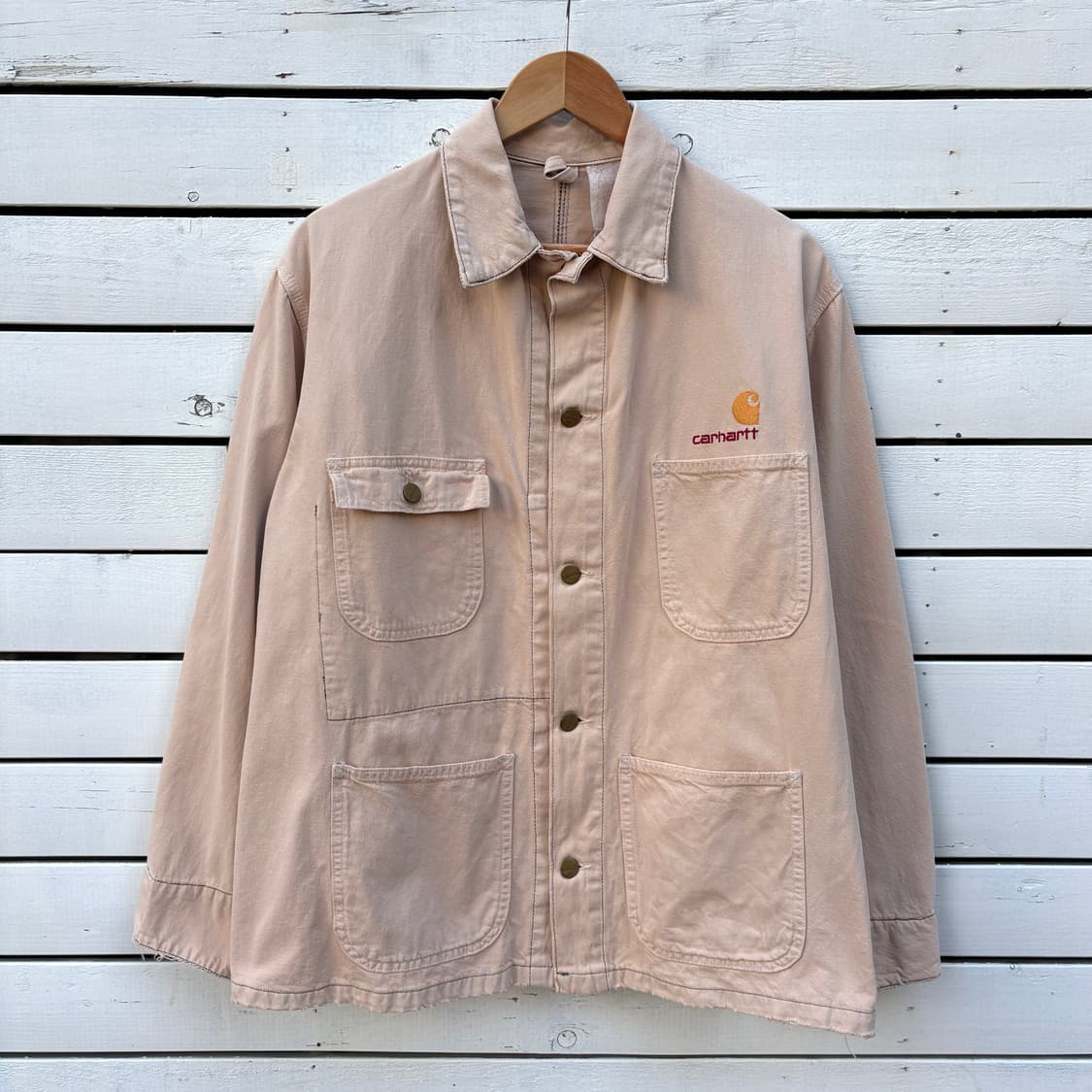 Carhartt 90s 칼하트 made in usa 데님 초어자켓 상품이미지1