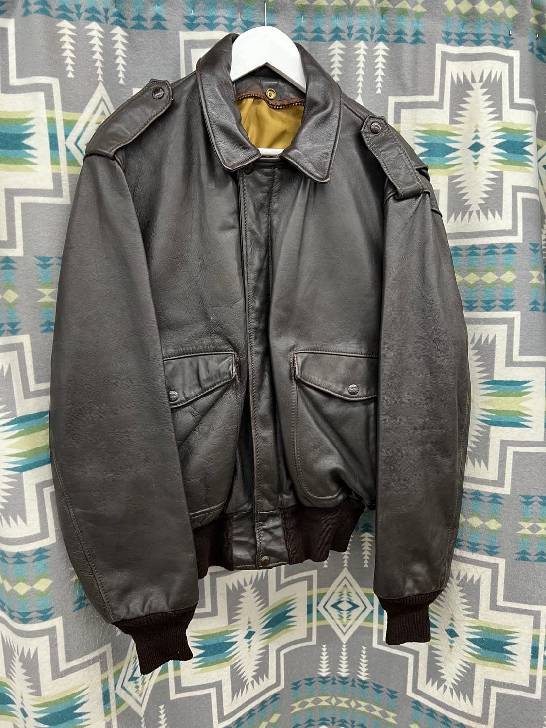 쇼트 가죽 자켓 상품이미지4