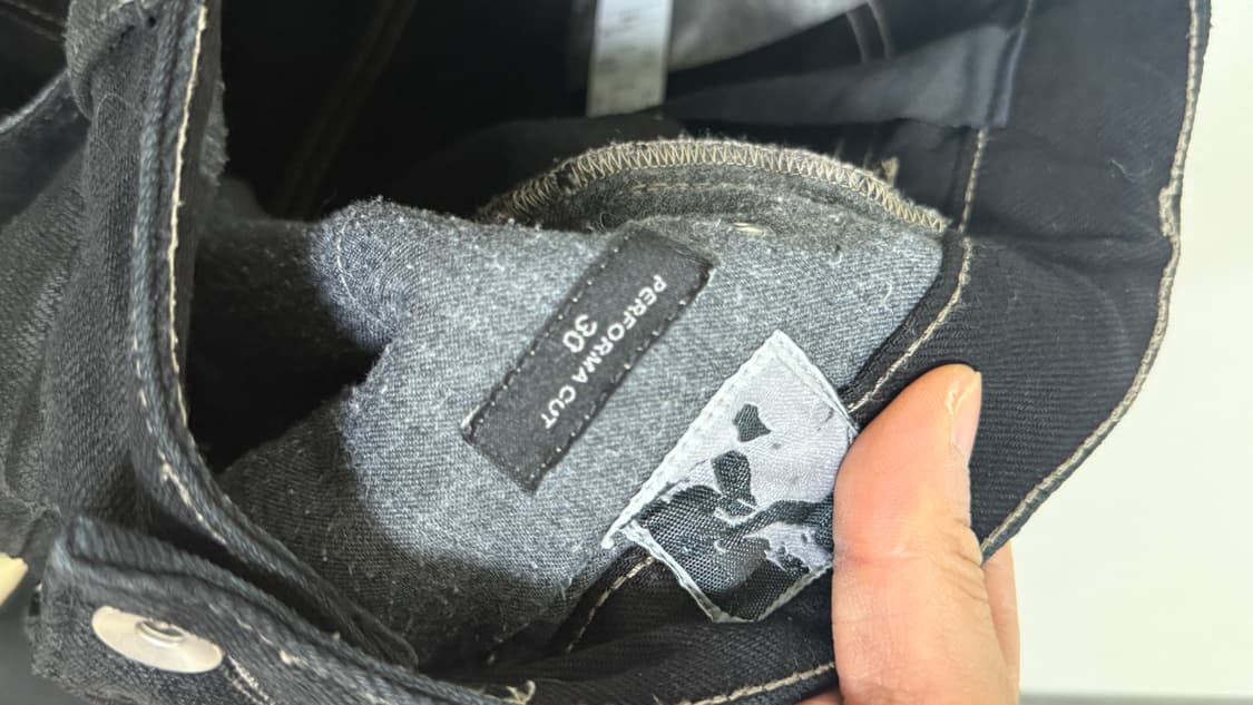 릭오웬스 performa cut 코팅진 30 상품이미지5