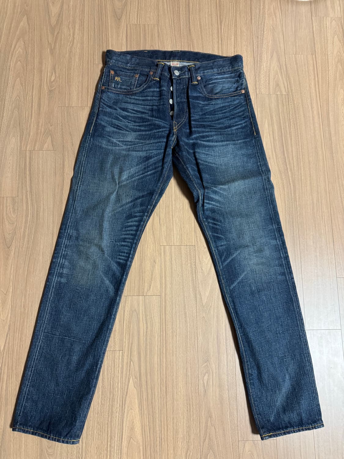 RRL(더블알엘) 슬림핏 셀비지 데님 30/30 상품이미지1