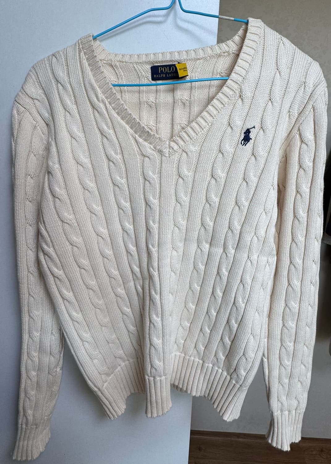 폴로 여성용 브이넥 니트 상품이미지1