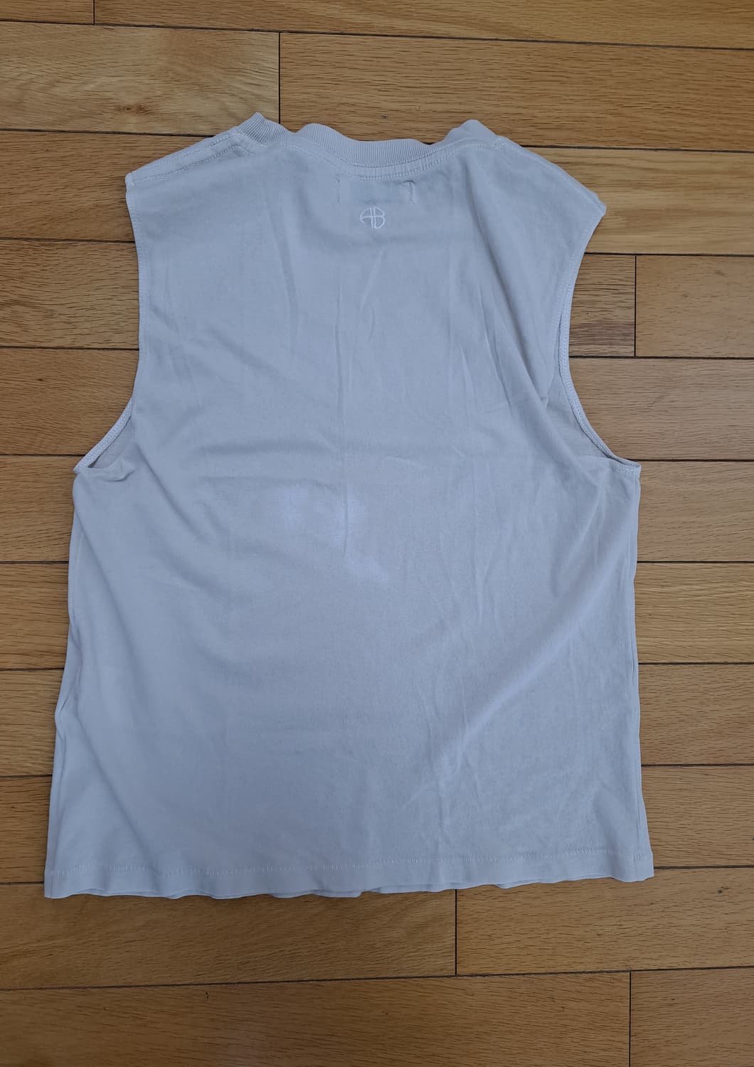 ANINE BING 여성 슬리브리스 티셔츠 (오가닉 코튼) S 상품이미지2