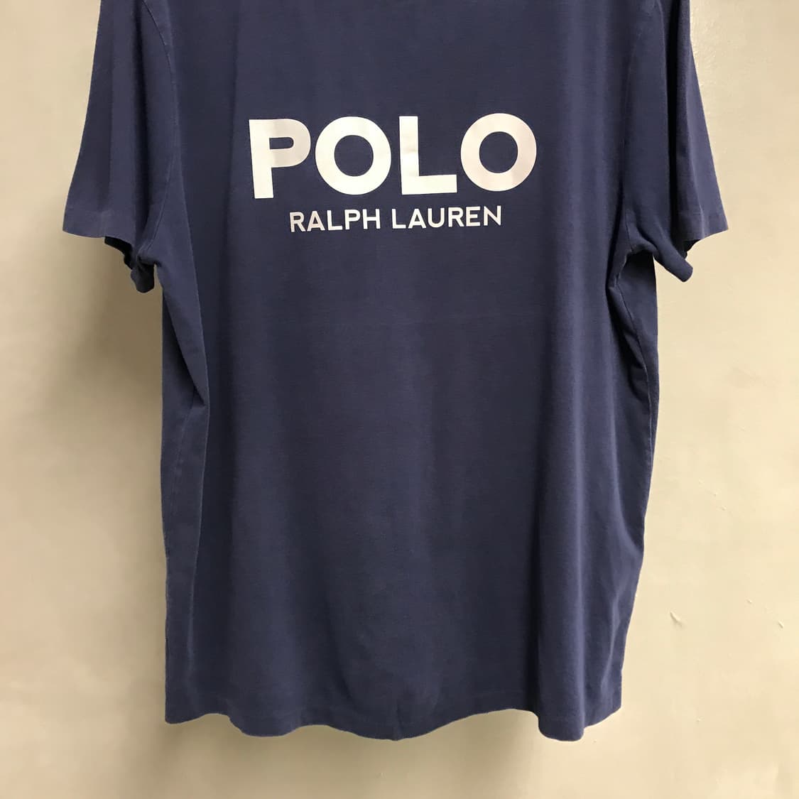 폴로 랄프로렌 QR 반팔 티셔츠 네이비 L 상품이미지3