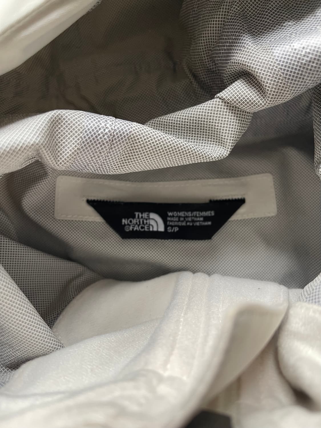 노스페이스 화이트 바람막이 자켓 상품이미지2