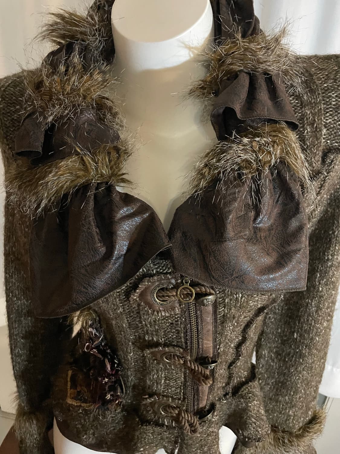 빈티지니트집업 상품이미지2