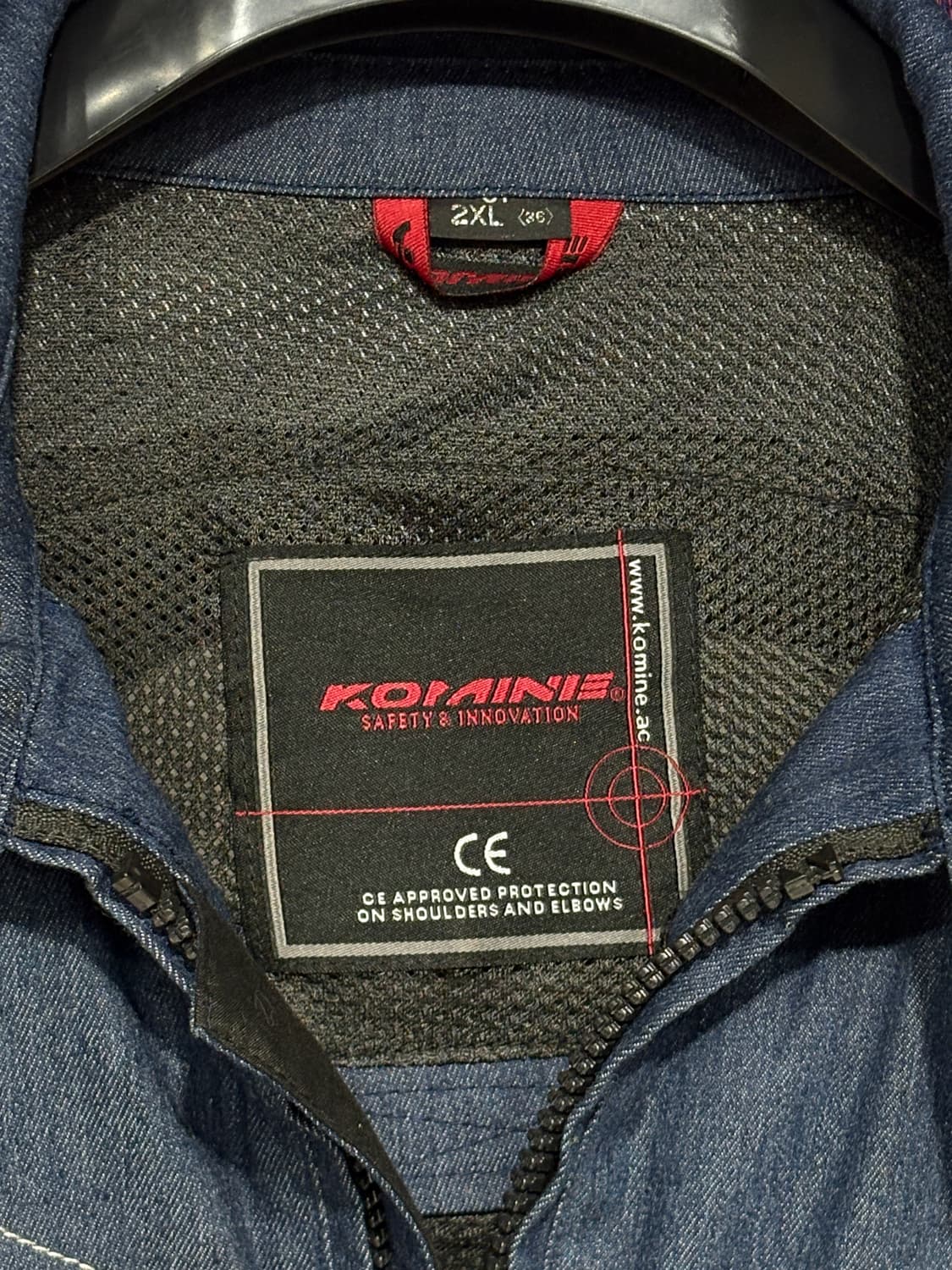 코미네 데님 바이크 보호대자켓 상품이미지4