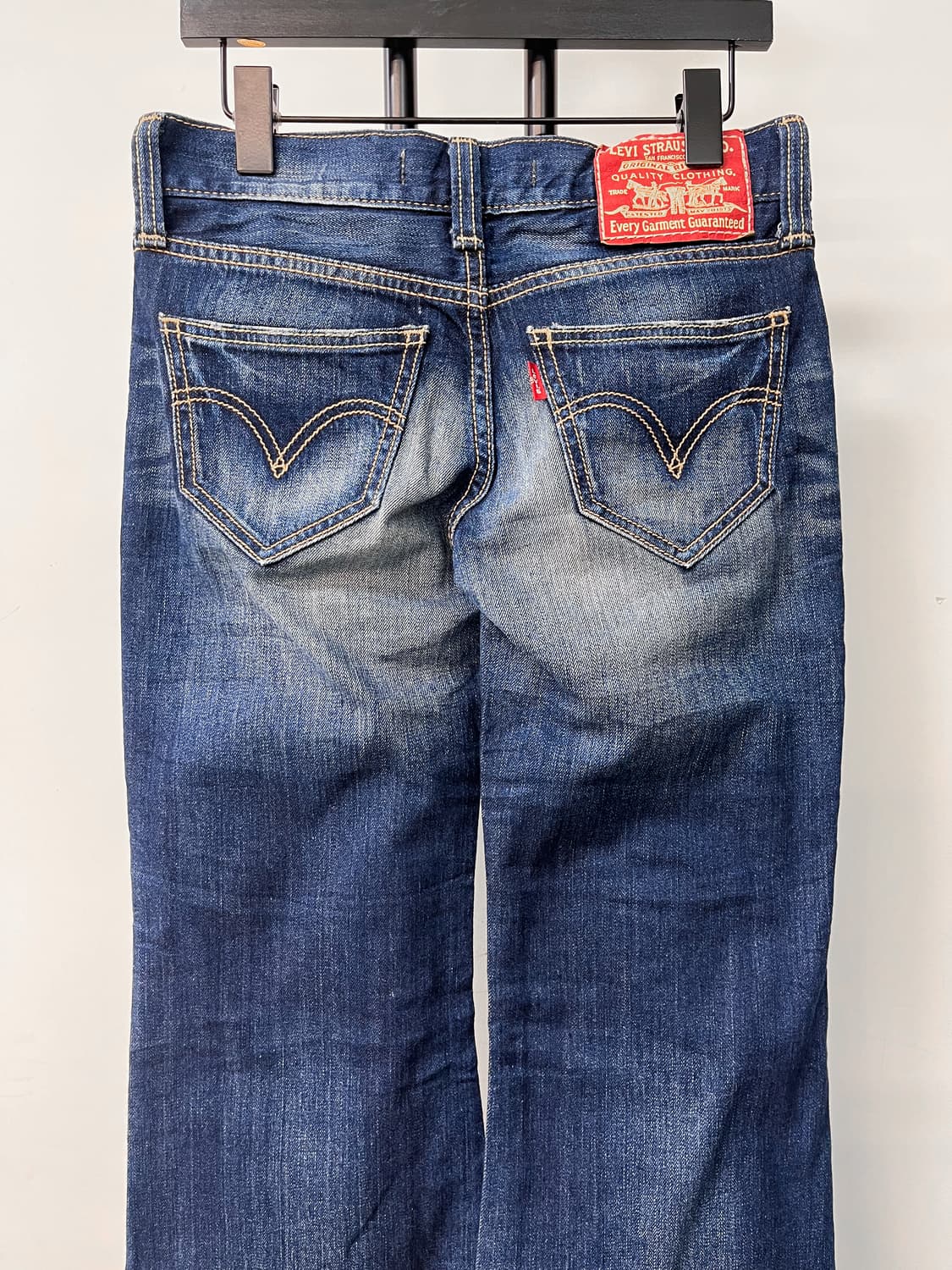 리바이스 워싱 부츠컷 데님 진스 상품이미지4