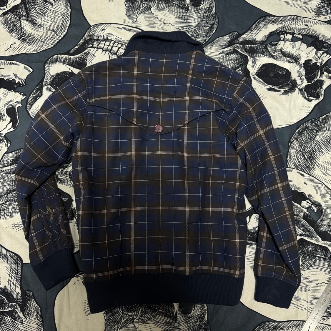 아디다스 00s 체크 블루종 져지 100사이즈 상품이미지6