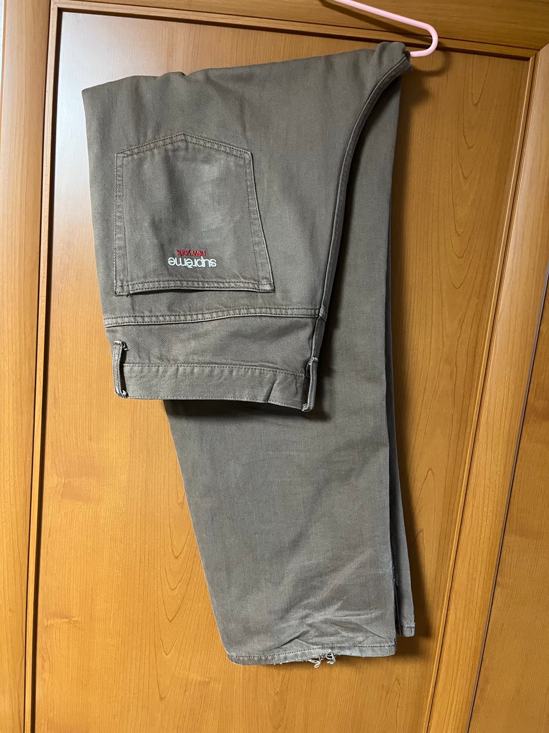 슈프림 배기진 브라운 34 상품이미지4