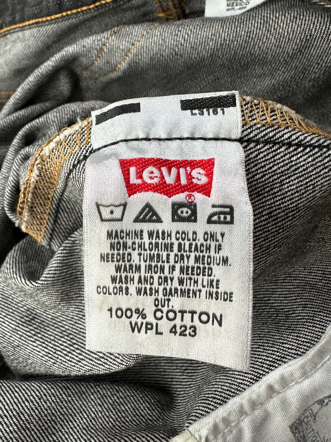 리바이스 501 진청 데님팬츠 36 made in Mexico  상품이미지5