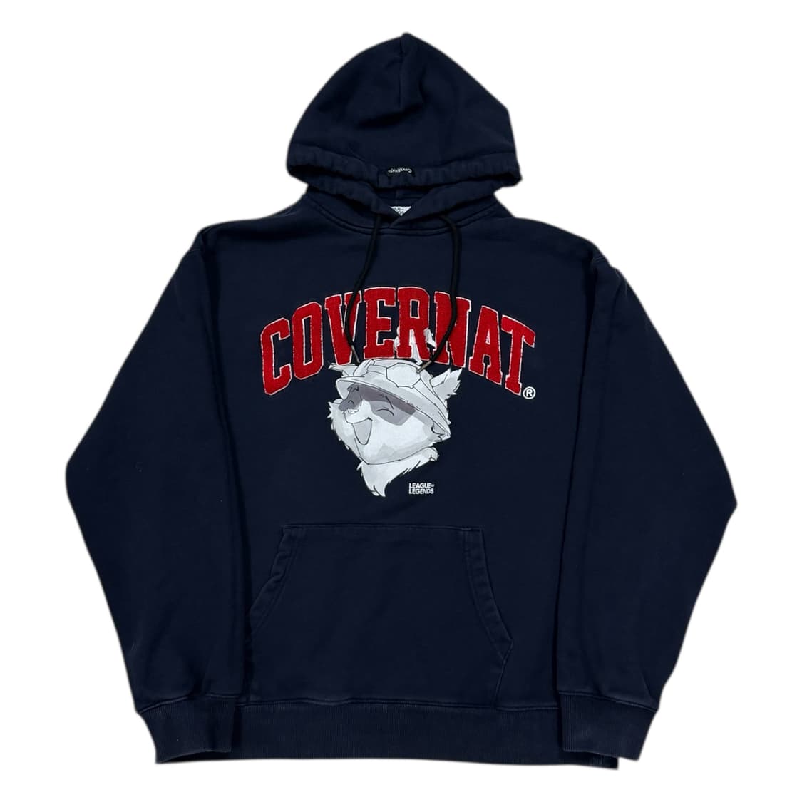 커버낫 X LOL 티모 후드티 네이비 L 상품이미지1