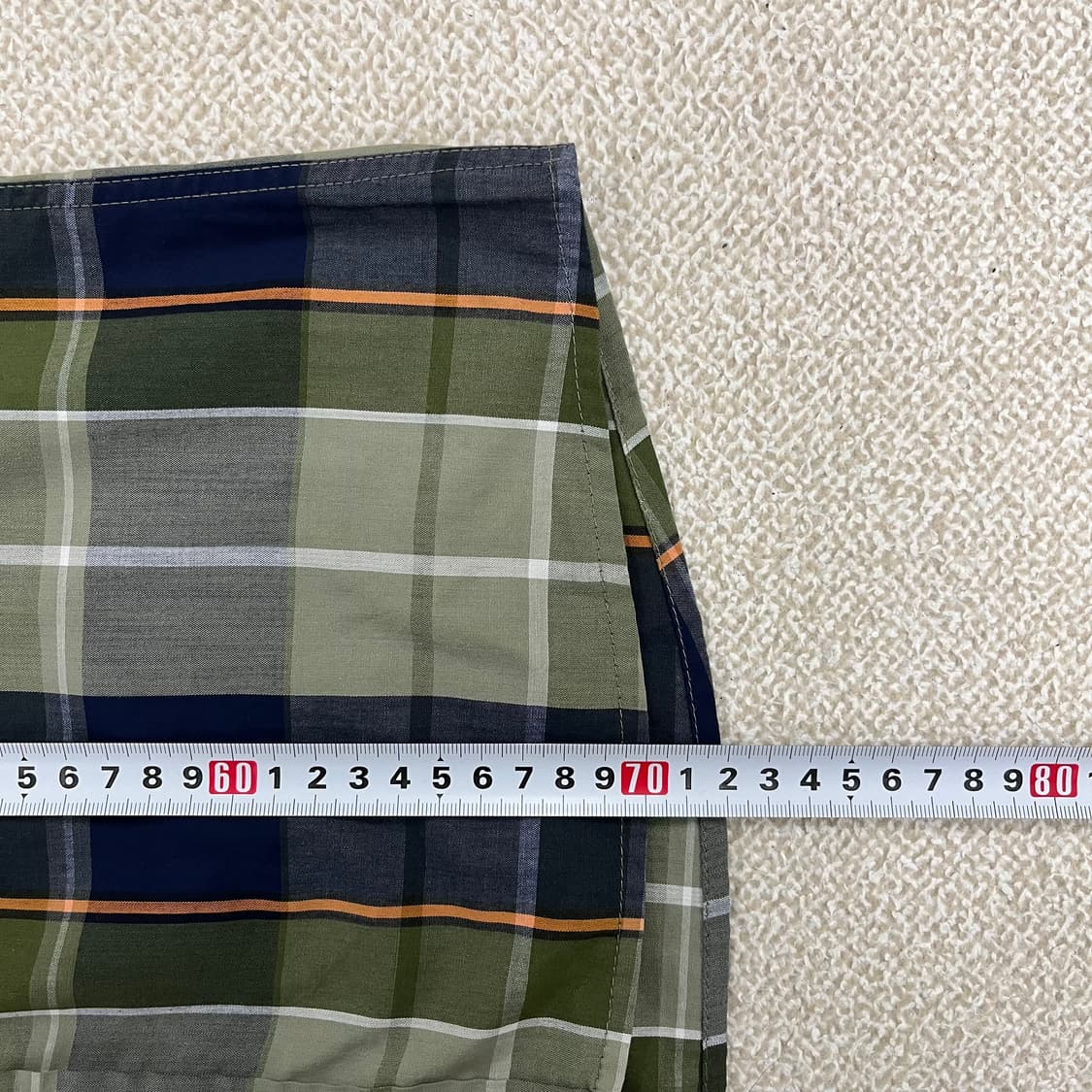 [95] 코오롱스포츠 체크무늬 긴팔 셔츠 남방 1219M2 상품이미지5