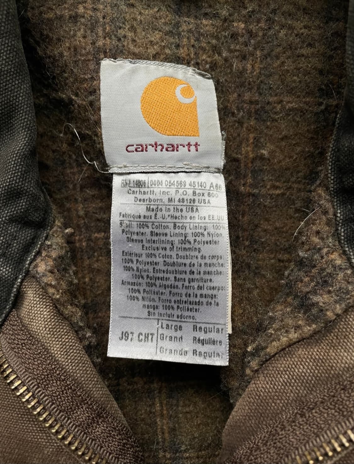칼하트 J97 CHT 디트로이트 자켓 빈티지 carhartt 상품이미지4