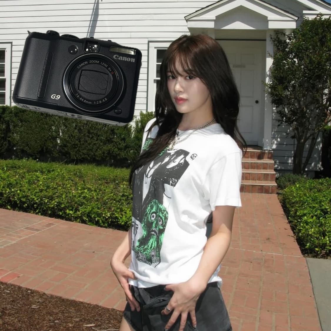 민트 급 안유진 디카 캐논 파워샷 G9 상품이미지1