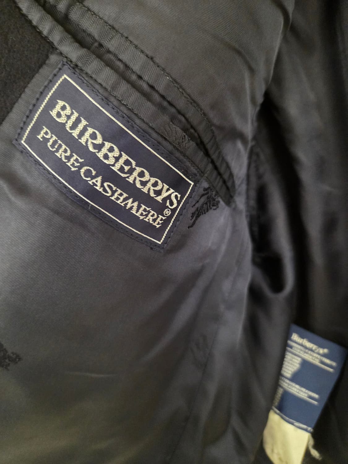 버버리 퓨어 캐시미어100% 남성 더블 코트 상품이미지4