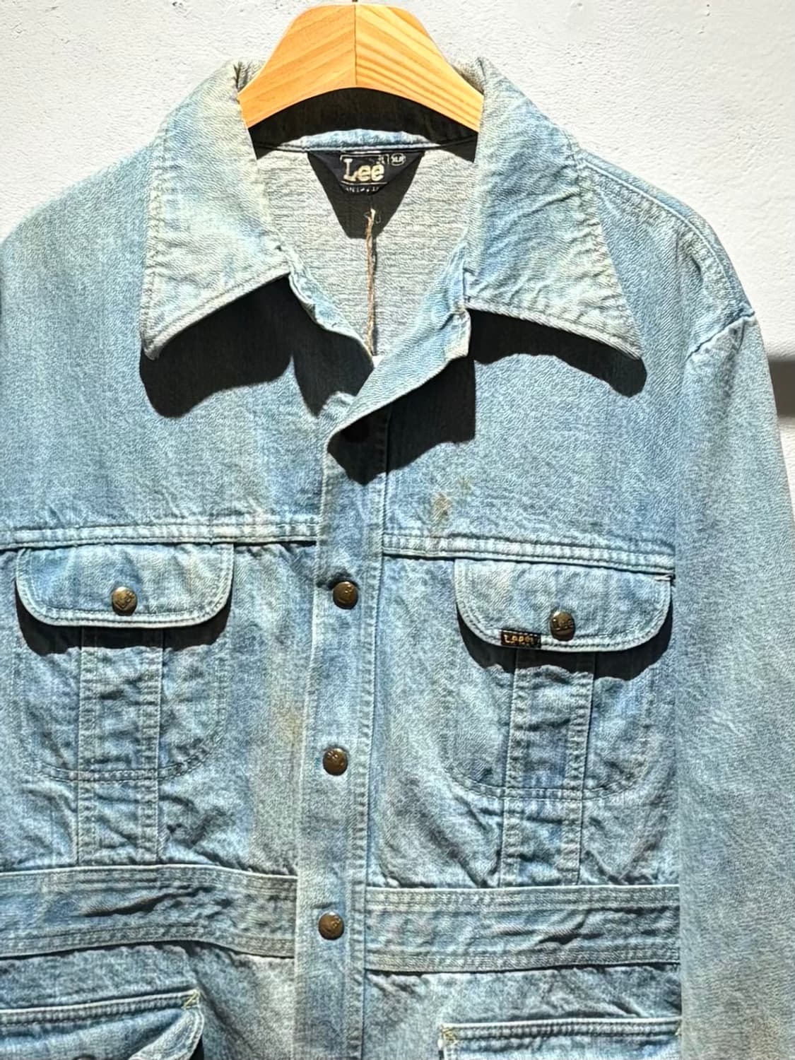 70’s Lee Denim Safari Jacket 상품이미지2