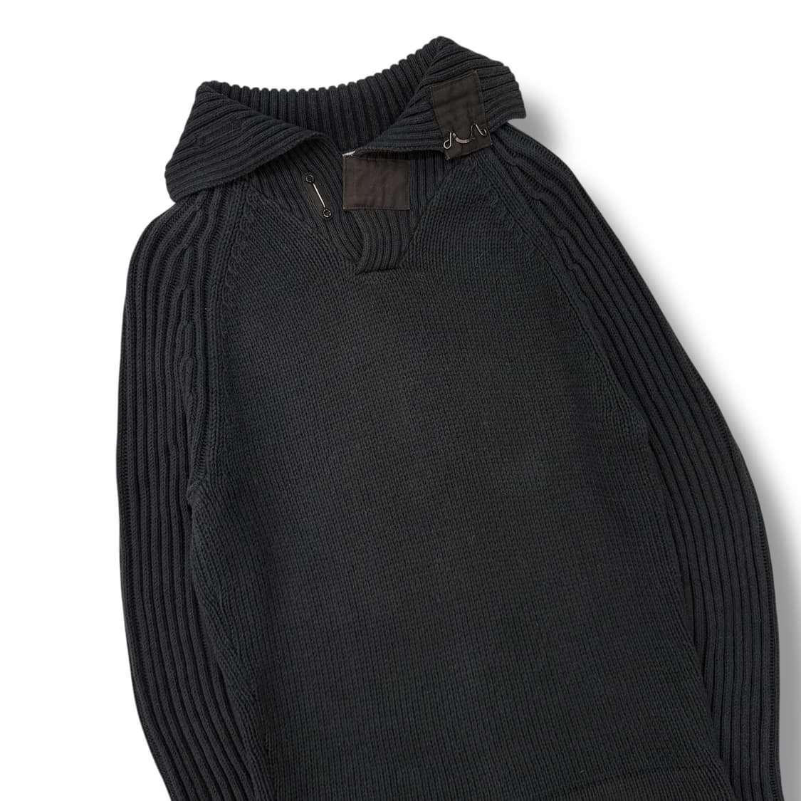 타미힐피거 하프카라 니트 r1931 상품이미지3