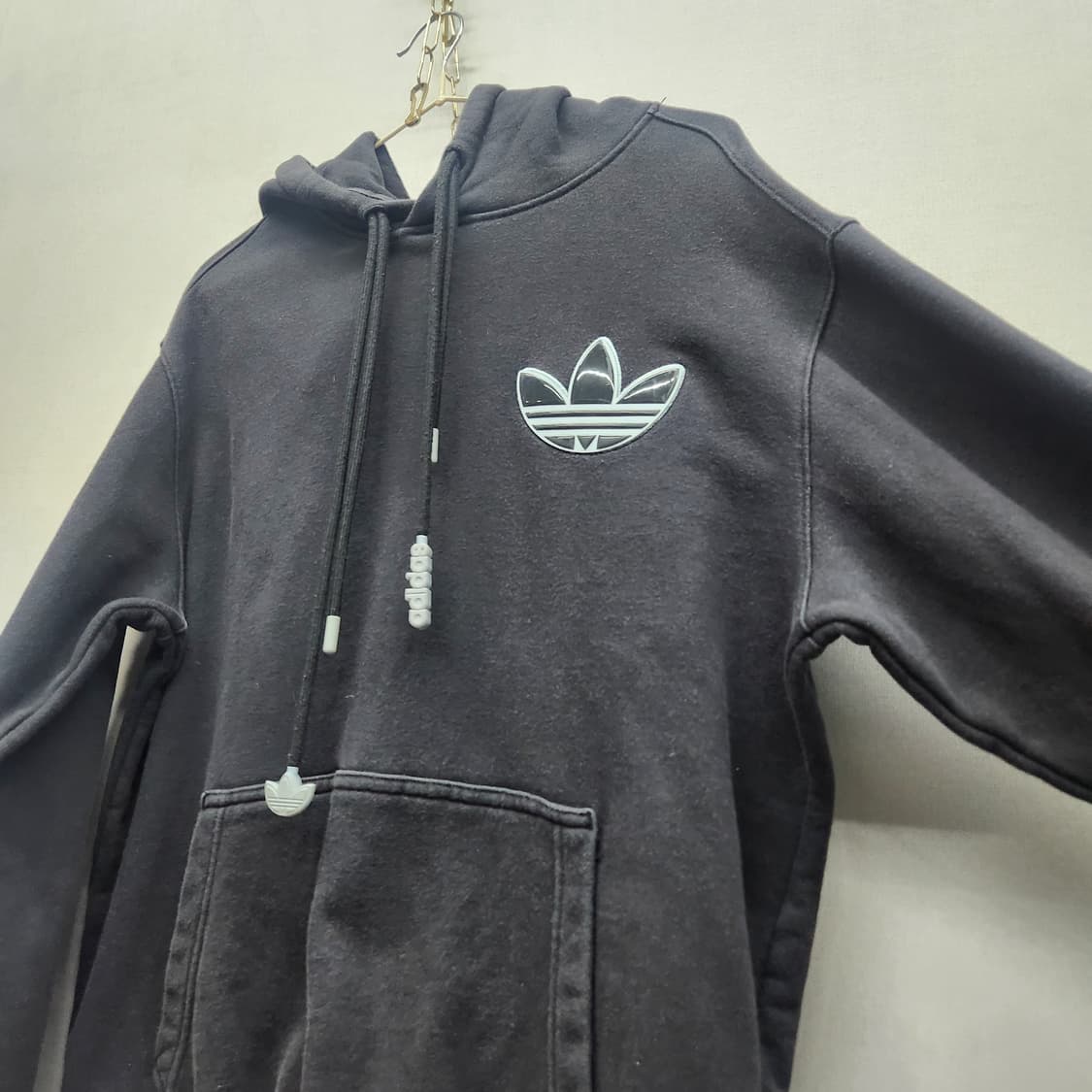 아디다스 실리콘 파이어버드 로고 후드티 S(L) 남여공용 상품이미지3