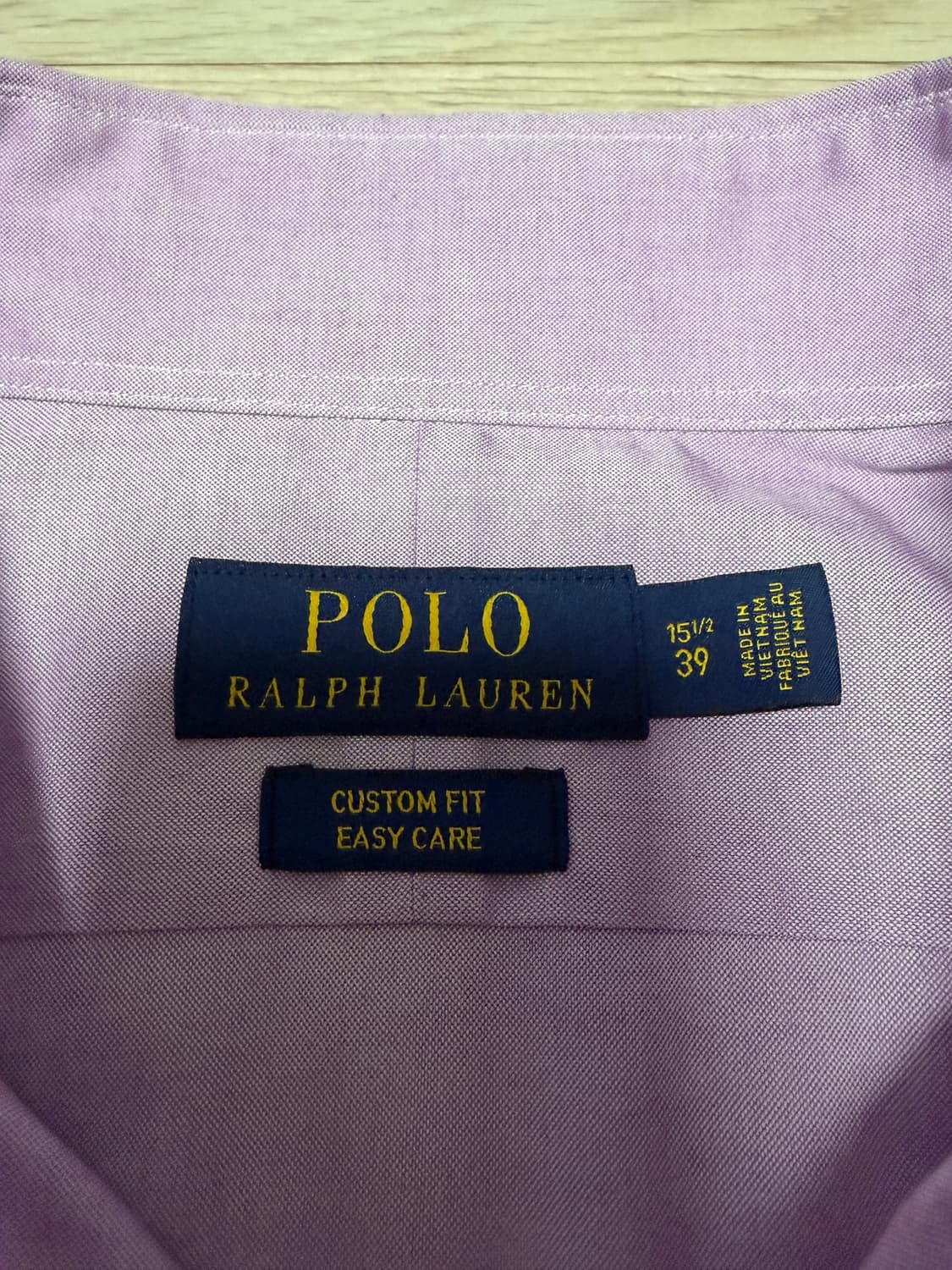 폴로 커스텀핏 셔츠 (미착용) 상품이미지3