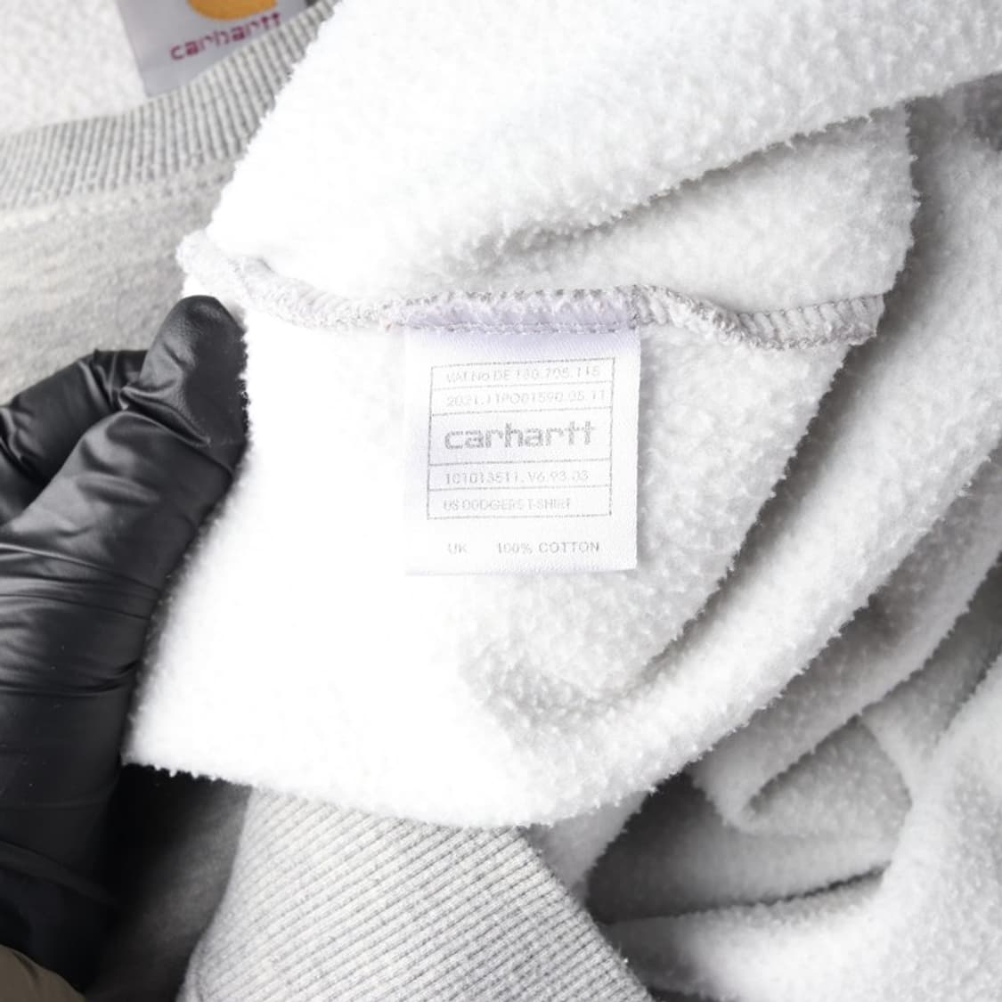 칼하트 포켓 로고 스웨트셔츠 그레이 XL 상품이미지6