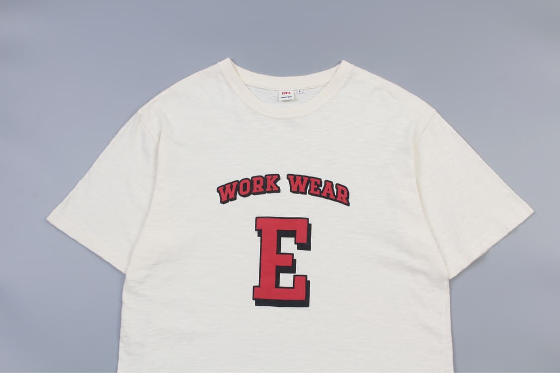 EDWIN Slub Cotton Graphic T-Shirt 상품이미지2