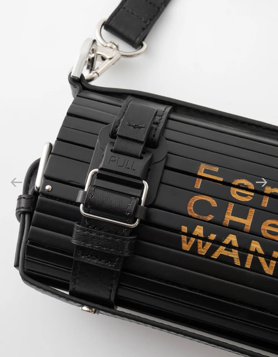 펑첸왕 25fw BAMBOO CYLINDER 크로스백 미듐 상품이미지1