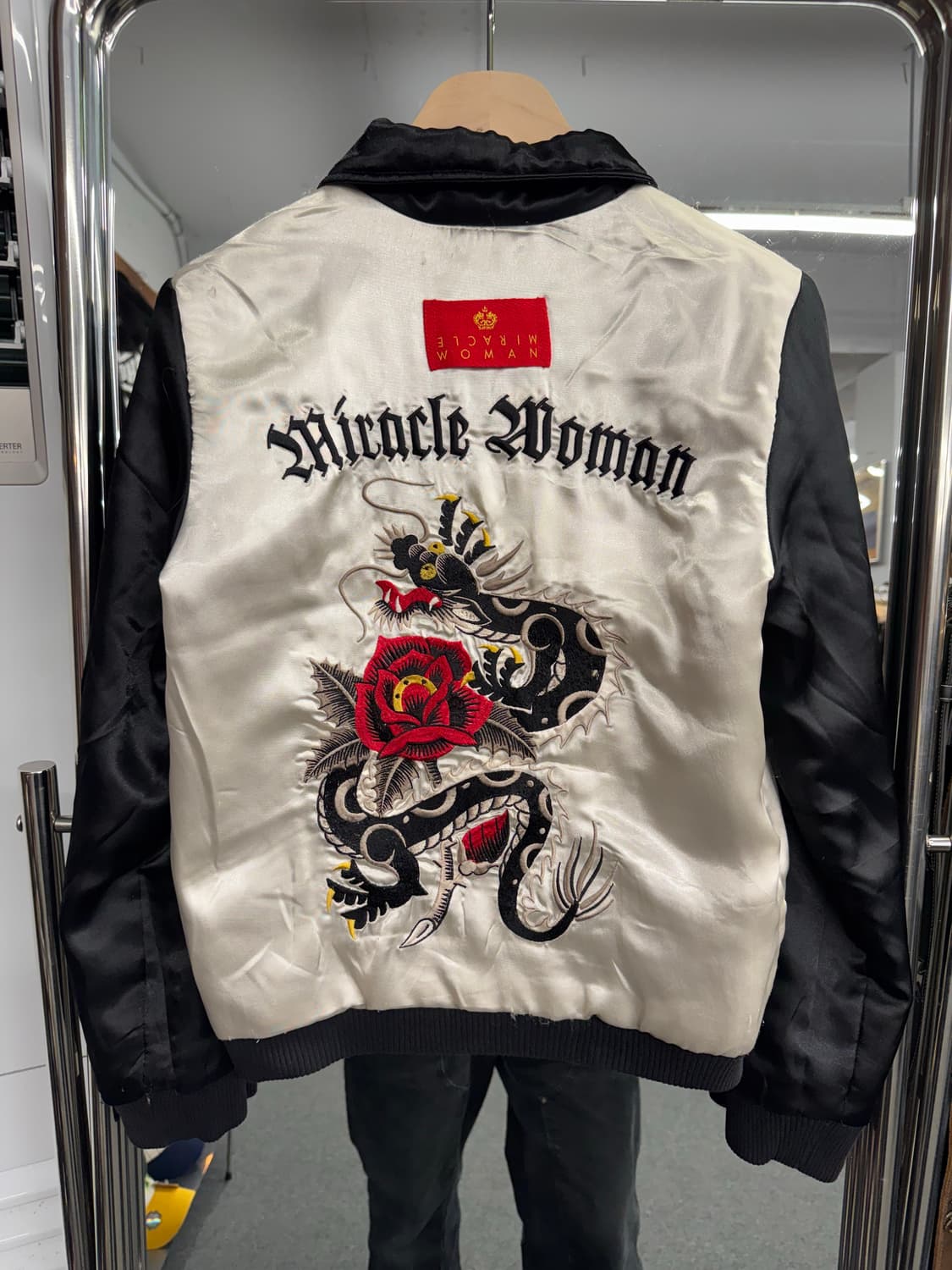 크림소다 빈티지 여성 리버시블 스카잔 상품이미지7