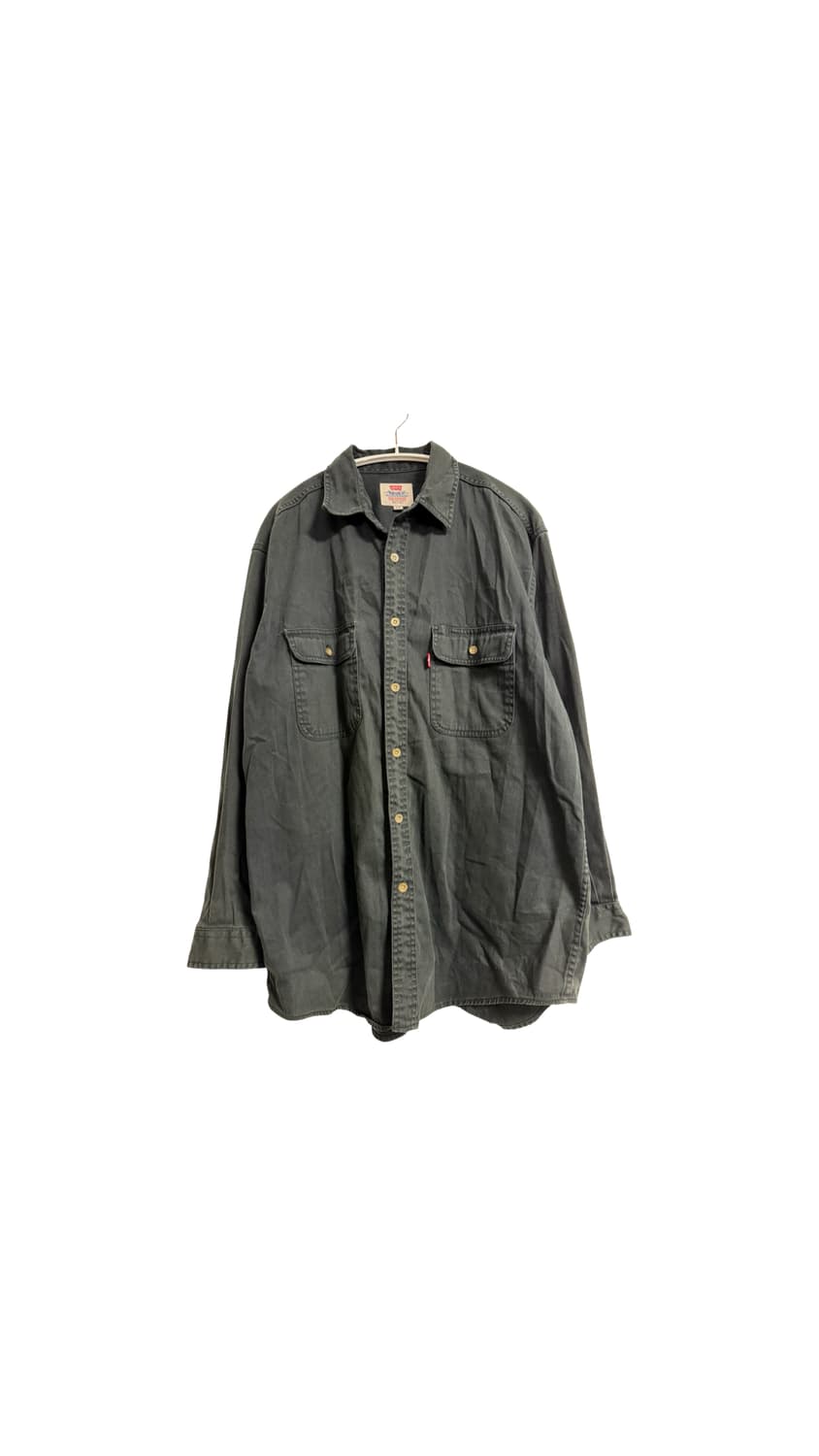 리바이스 블랙 워크 셔츠 자켓 상품이미지1