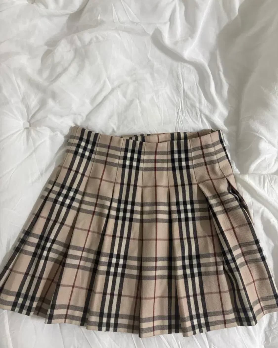 버버리 블루라벨 노바체크 스커트 UK6 상품이미지3