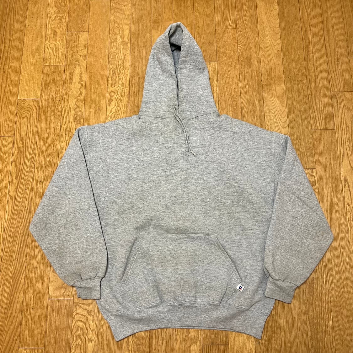 [XL] 90s USA 빈티지 러셀 후드 그레이 상품이미지2