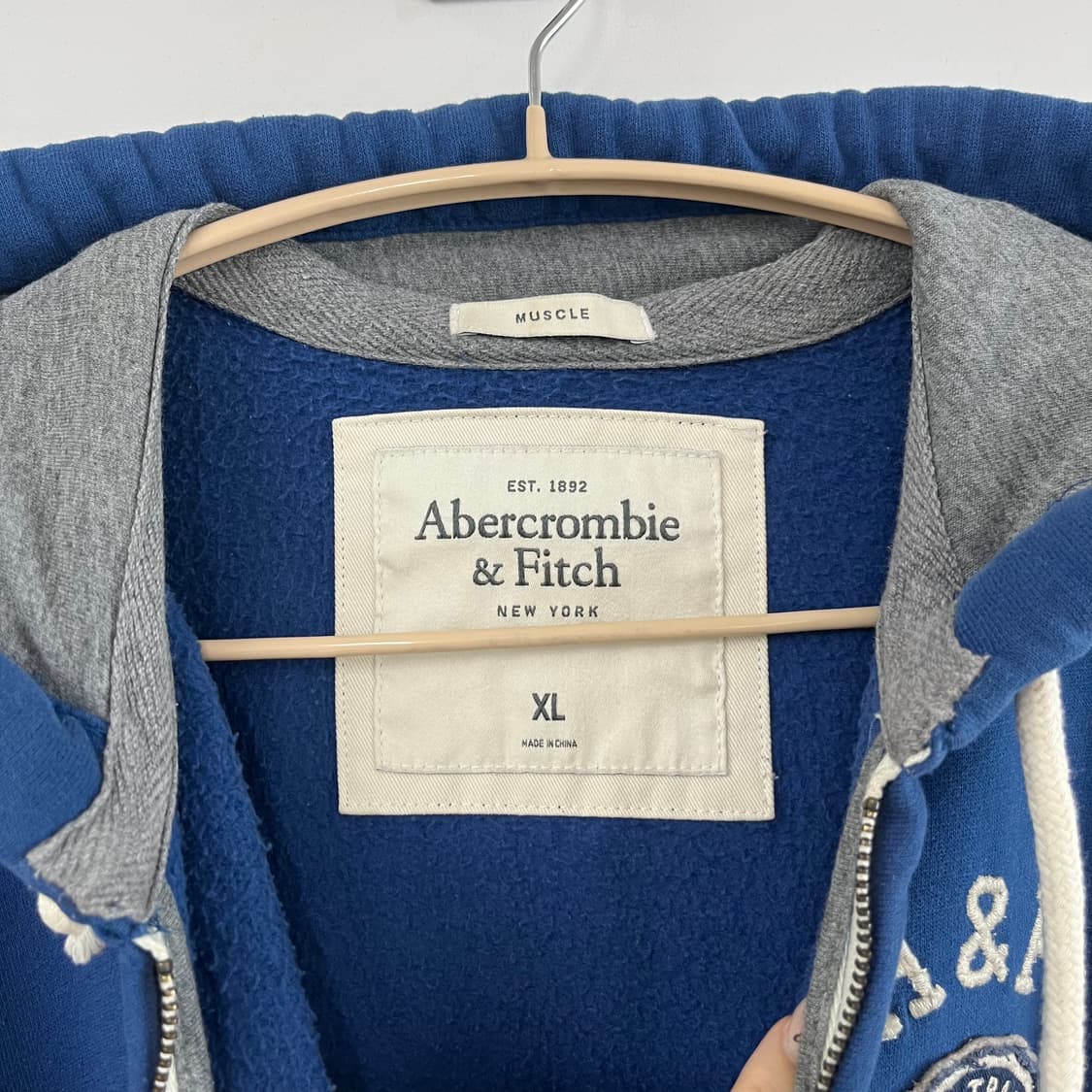 아베크롬비 자수로고 포카리 후드집업 105 상품이미지6